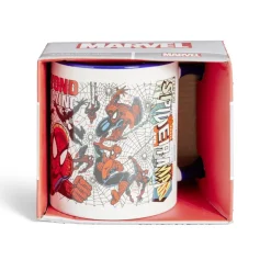 Mug Spiderman Marvel blanc et bleu 315ml^Gifi Discount
