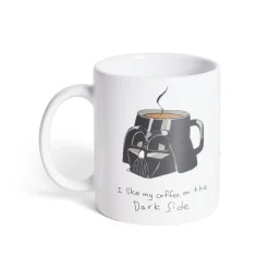 Mug Star Wars Dark Vador blanc et noir 315ml^Gifi Discount