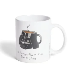Mug Star Wars Dark Vador blanc et noir 315ml^Gifi Discount