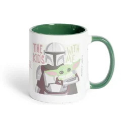 Mug Star Wars Mandalorian Storm Trooper blanc et vert 315ml^Gifi Discount