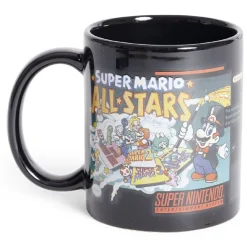 Mug Super Mario Super Nintendo All Stars vintage noir et rouge 315ml^Gifi Hot