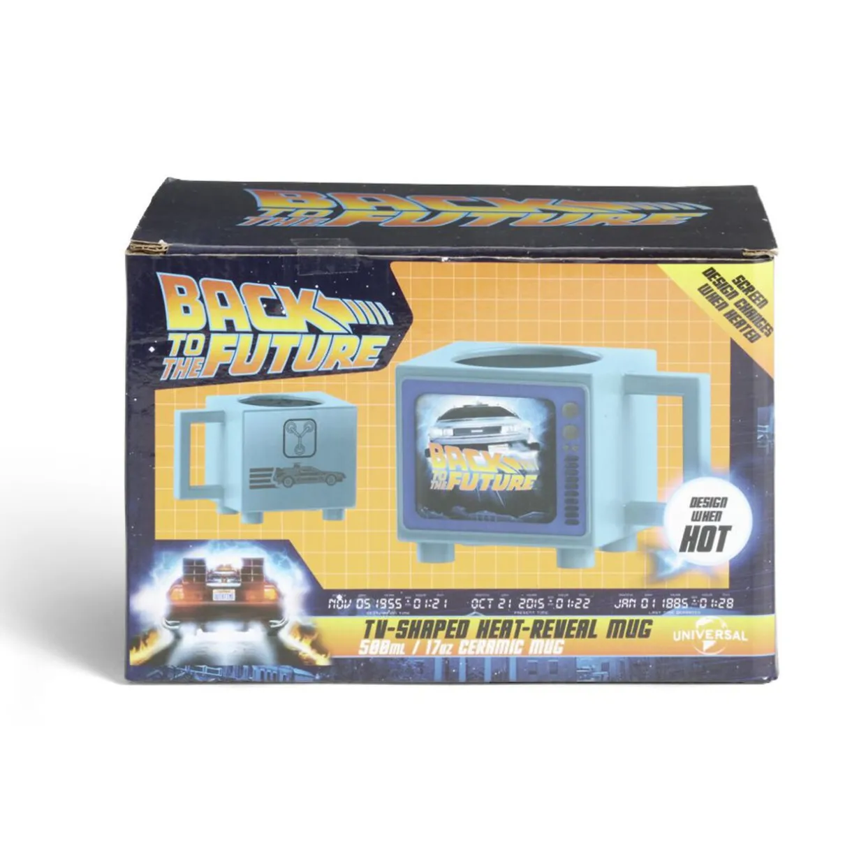 Mug thermoréactif Retour vers le Futur bleu 500ml^Gifi New