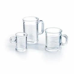 Mug transparent en verre trempé design conserve Luminarc 9 cl^Gifi Clearance