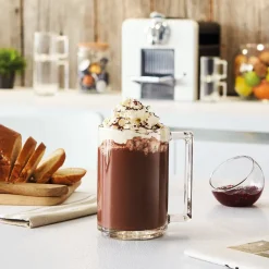 Mug transparent en verre trempé droit Luminarc 32 cl^Gifi Clearance