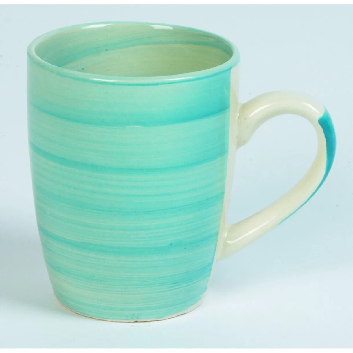 Mug uni bleu turquoise tons sur tons^Gifi Discount