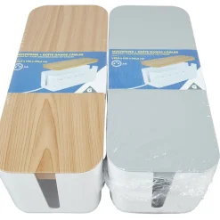 Gifi Multiprise 4 prises avec boîte de rangement