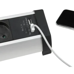 Discount Gifi Multiprise 5 prises et 2 ports USB