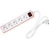 Outlet Gifi Multiprise avec housse silicone corail