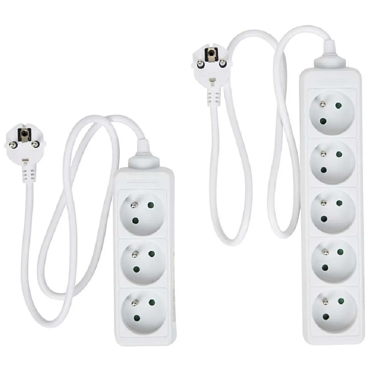 Outlet Gifi Multiprise blanche x 2