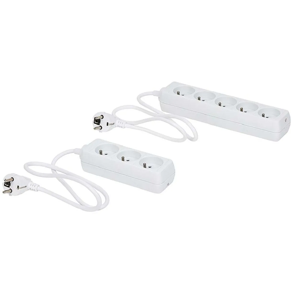 Outlet Gifi Multiprise blanche x 2