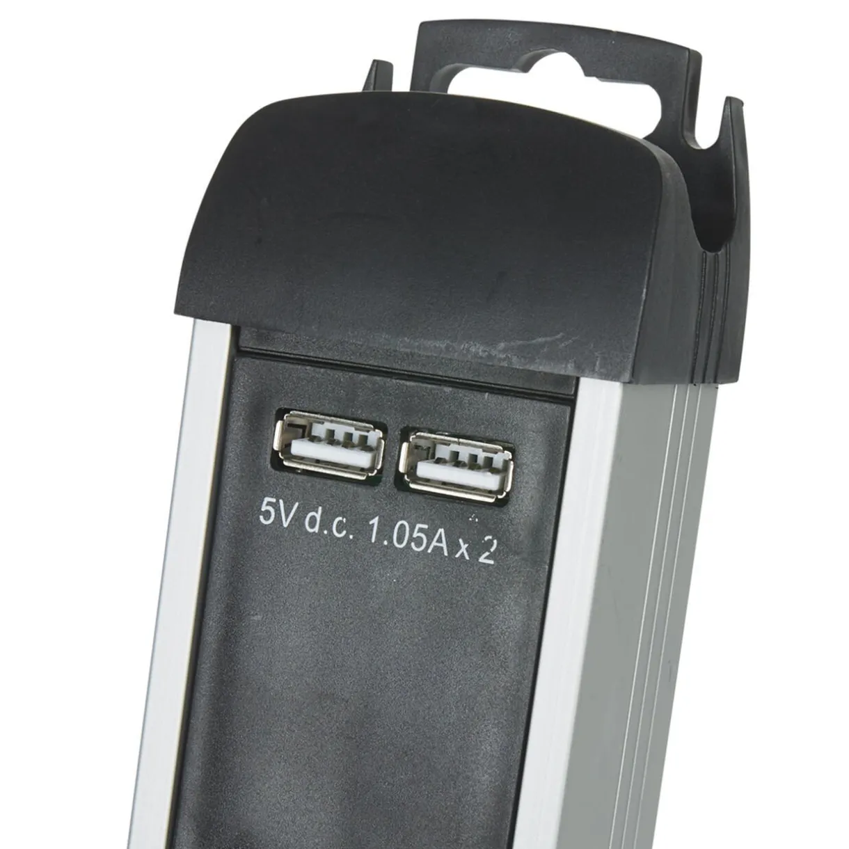 New Gifi Multiprise parafoudre 6 prises et 2 usb noir