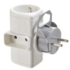 Sale Gifi Multiprise rotative 180° triplite blanche