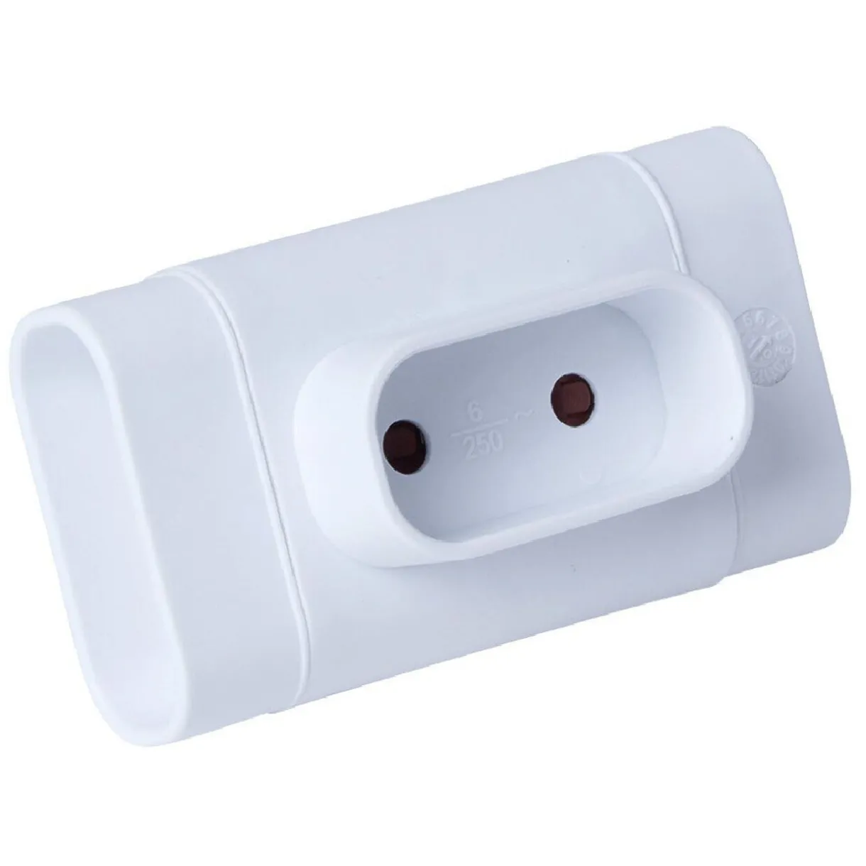 Hot Gifi Multiprise triplite blanche 3x 6A