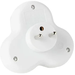Outlet Gifi Multiprise triplite triangulaire 3x 16A