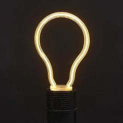 Clearance Gifi Néon forme ampoule 360 lms blanc chaud grand modèle