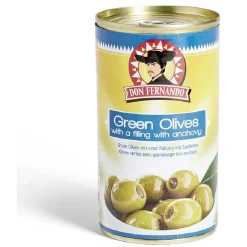 Olives vertes aux anchois 350gr^Gifi Hot