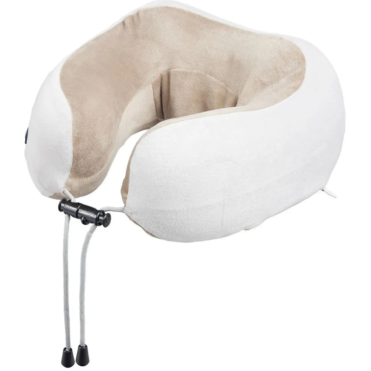 Discount Gifi Oreiller de massage gris et blanc 2 points de stimulation