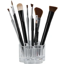 Clearance Gifi Organisateur à maquillage transparent pour pinceaux