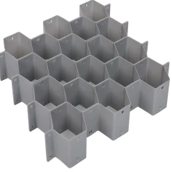 Rangement|Gifi Organisateur de tiroir alvéoles clips 18 à 28 compartiments