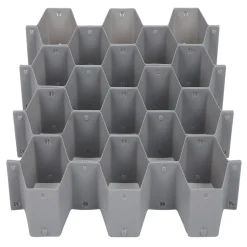 Rangement|Gifi Organisateur de tiroir alvéoles clips 18 à 28 compartiments