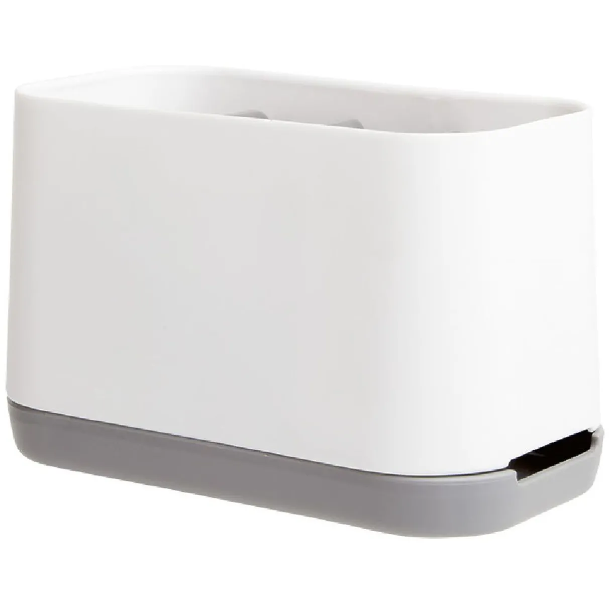 Sale Gifi Organisateur salle de bain avec compartiment amovible gris et blanc