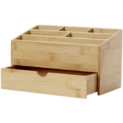 Online Gifi Organisateur salle de bain en bambou