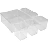 Gifi Organisateur tiroir salle de bain transparent x5
