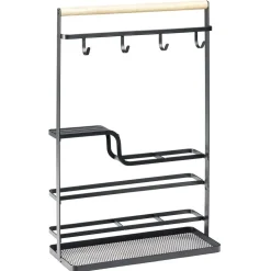 Organiseur de cuisine métal noir^Gifi Sale