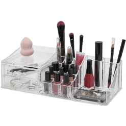 Sale Gifi Organiseur rangement cosmétique transparent 2 tiroirs