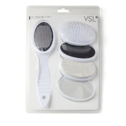 Discount Gifi Outil de pédicure 5 pièces - 3 modèles