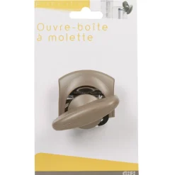 Ouvre-boîte à molette taupe^Gifi Discount