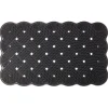 Nettoyage Et Entretien|Gifi Paillasson 100% caoutchouc noir 75x45cm