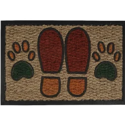 Nettoyage Et Entretien|Gifi Paillasson coco design pieds et pattes