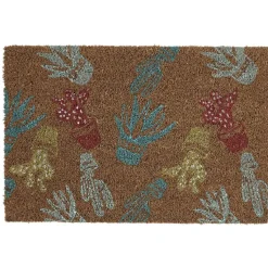 Nettoyage Et Entretien|Gifi Paillasson coco imprimé fleurs multicolores