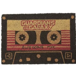 Nettoyage Et Entretien|Gifi Paillasson coco Les Gardiens de la Galaxie noir et rouge