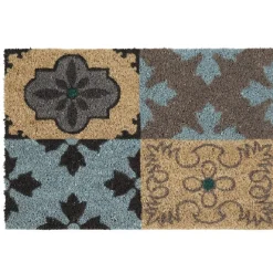Nettoyage Et Entretien|Gifi Paillasson coco motifs carreaux de ciment