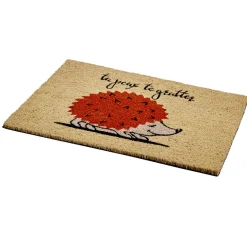 Nettoyage Et Entretien|Gifi Paillasson coco rectangulaire hérisson tu peux te gratter