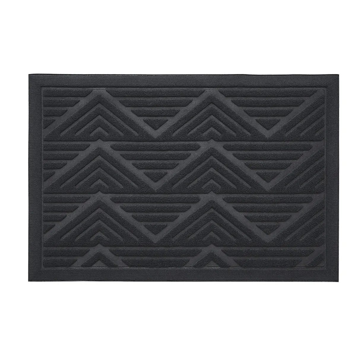 Nettoyage Et Entretien|Gifi Paillasson extérieur antidérapant losange strié en relief 60x40cm