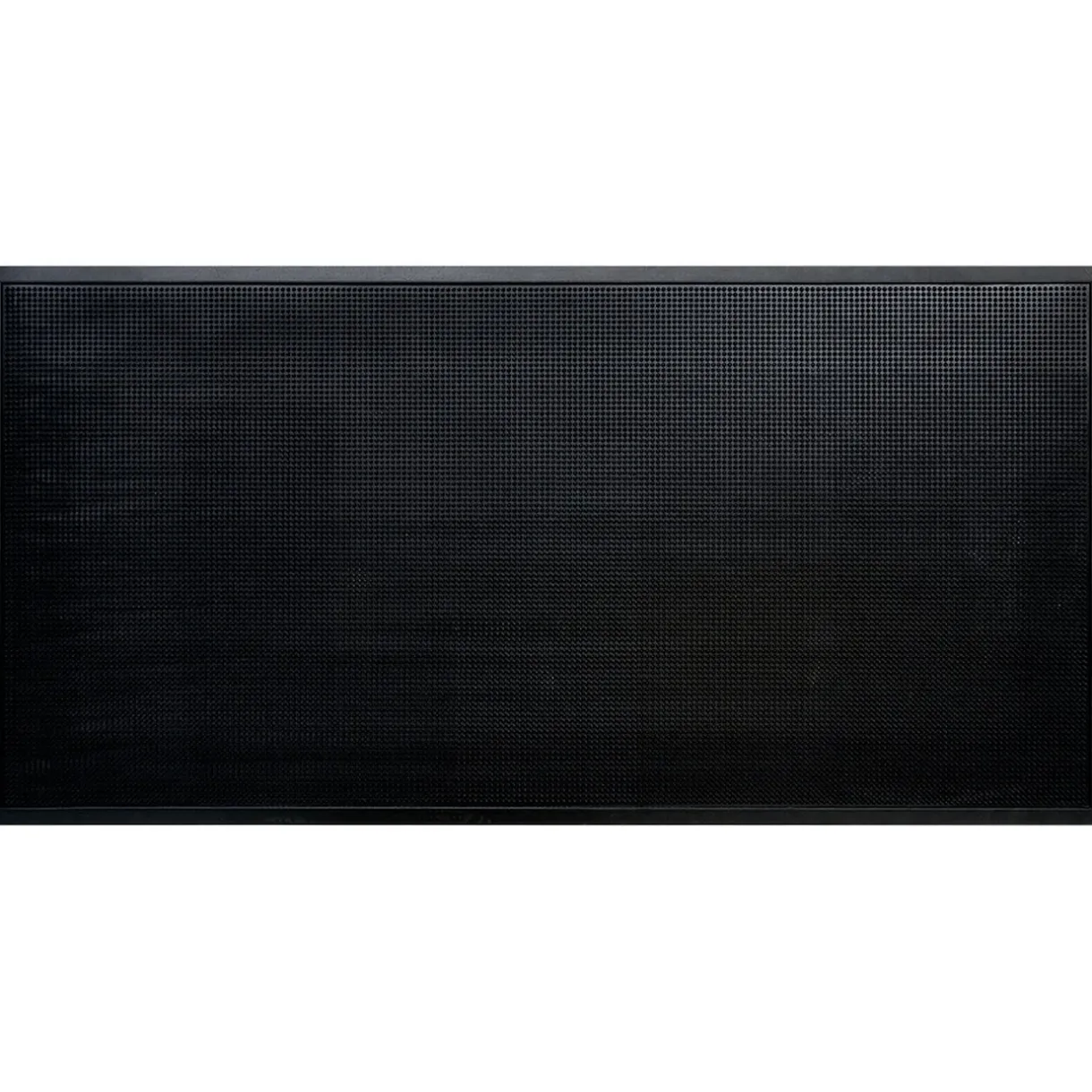 Nettoyage Et Entretien|Gifi Paillasson extérieur antidérapant picot noir 100% caoutchouc 60x120cm