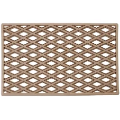 Nettoyage Et Entretien|Gifi Paillasson tapis d'entrée à picot grattant antidérapant pvc marron