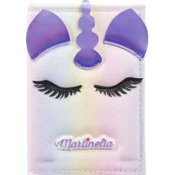 New Gifi Palette à maquillage Martinelia forme livre design licorne 49 pièces
