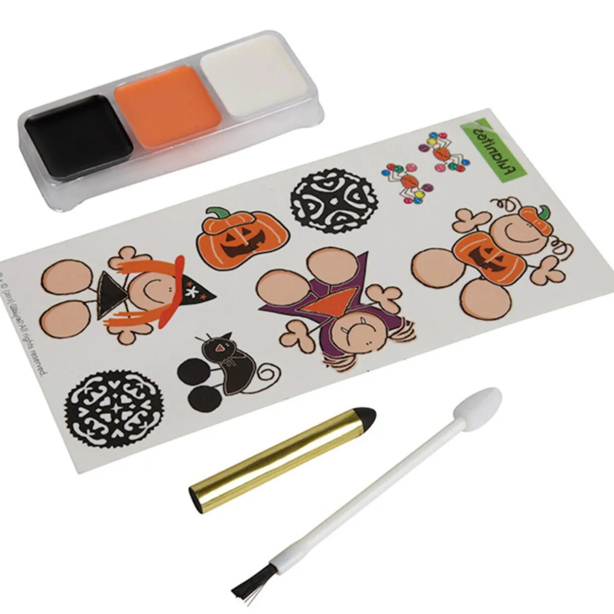 Outlet Gifi Palette de maquillage et tatouages Fulanitos Halloween