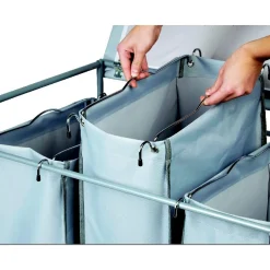 Entretien Du Linge|Gifi Panier à linge 3 bacs