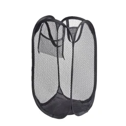 Entretien Du Linge|Gifi Panier à linge 20L pliable avec poignées 23,5x23,5x46,5cm