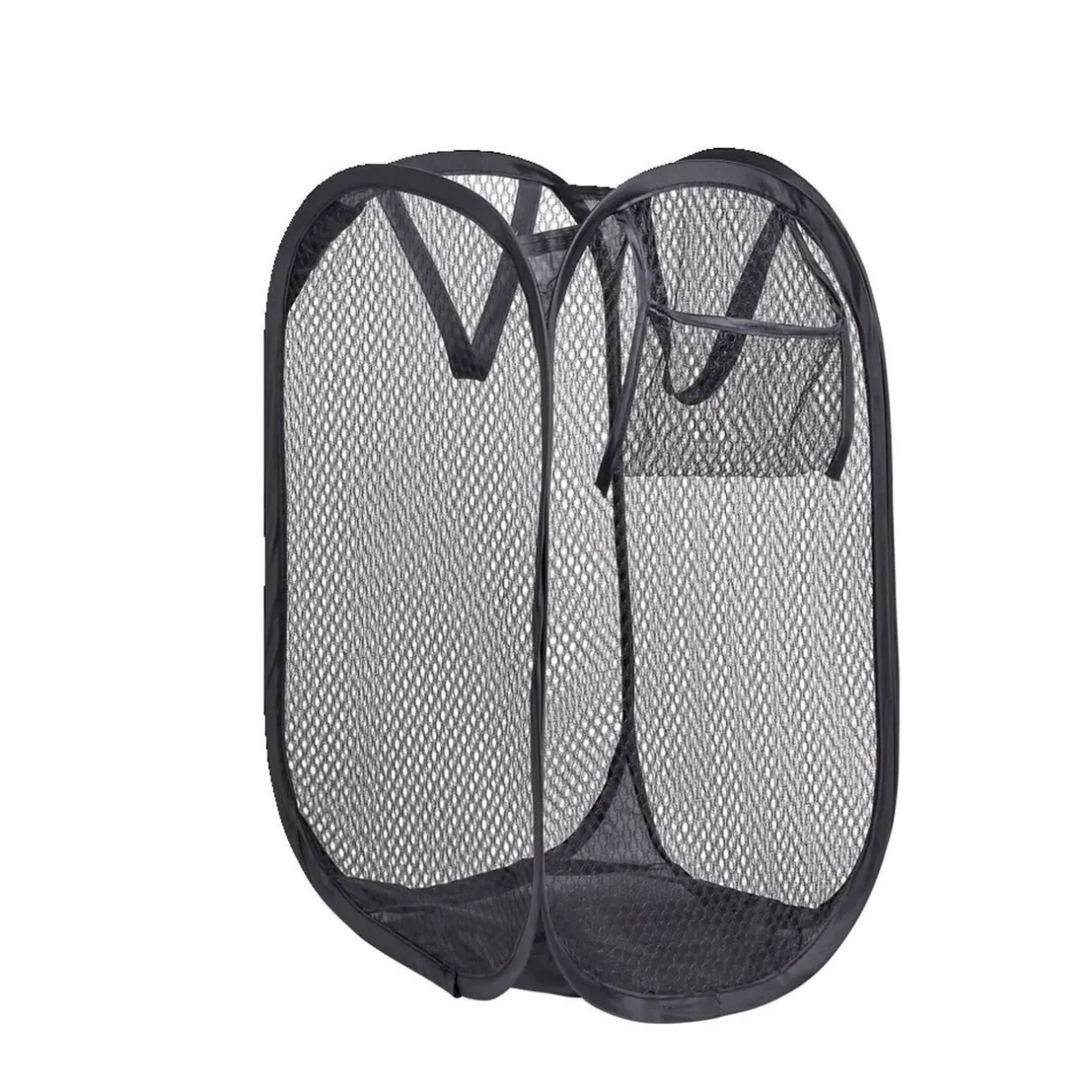 Entretien Du Linge|Gifi Panier à linge 20L pliable avec poignées 23,5x23,5x46,5cm