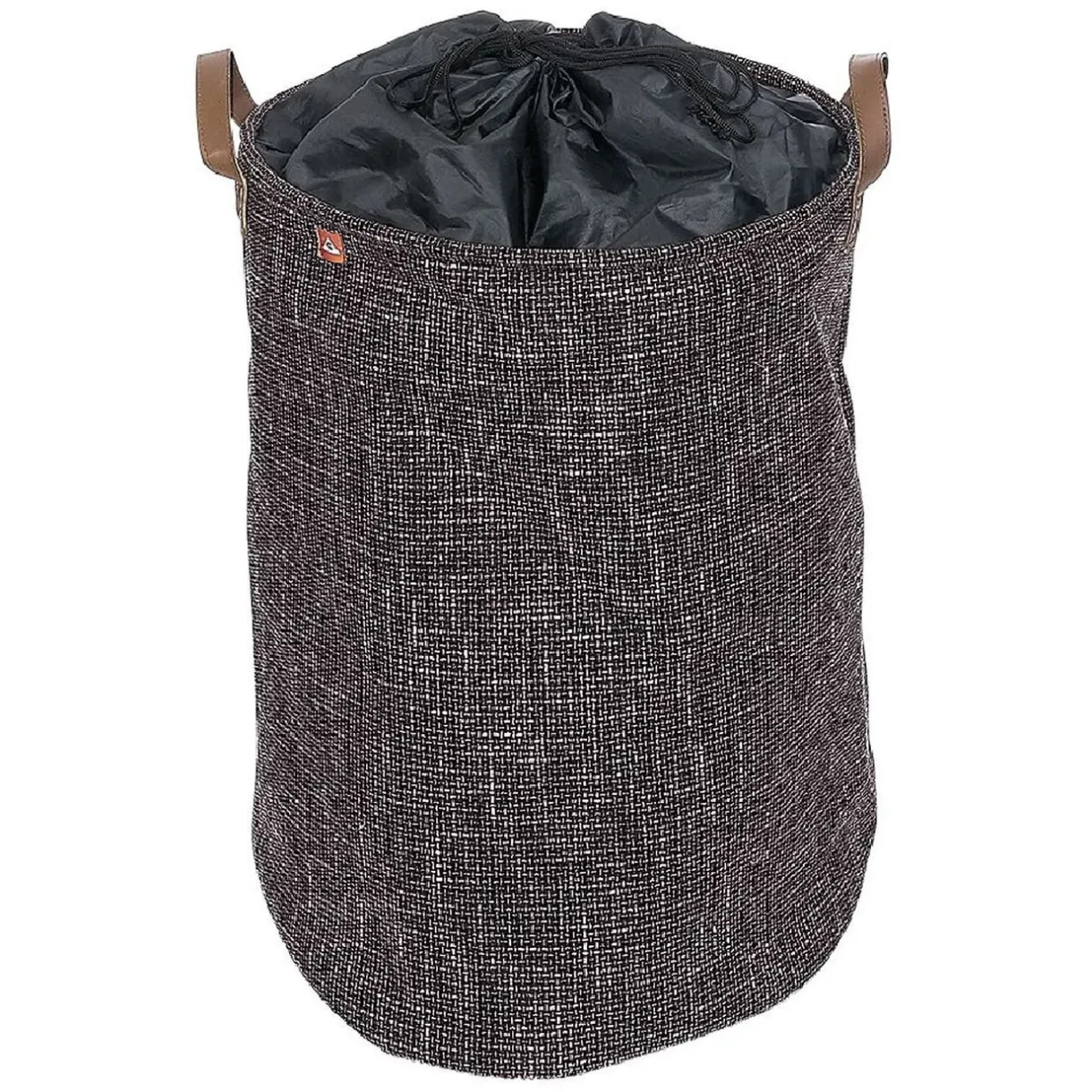 Entretien Du Linge|Gifi Panier à linge rond gris 56L
