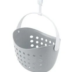 Entretien Du Linge|Gifi Panier avec 12 pinces à linge gris