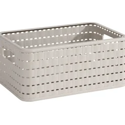 Entretien Du Linge|Gifi Panier avec poignées design rotin beige 6 L