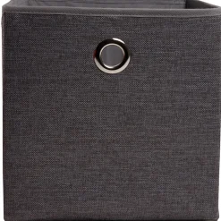 Rangement|Gifi Panier de rangement déco gris