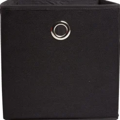 Rangement|Gifi Panier de rangement déco noir